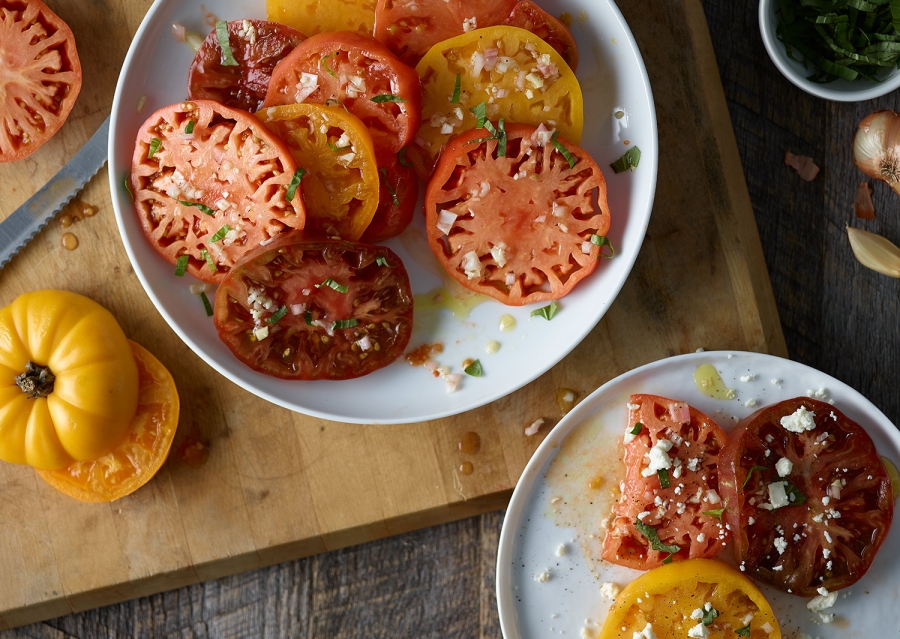 Tomato Shallot Vinaigrette